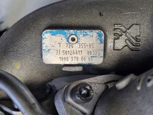 TURBOCOMPRESOR BMW 6 E63 E64 3.0D M57 7796355 7802587 image 2
