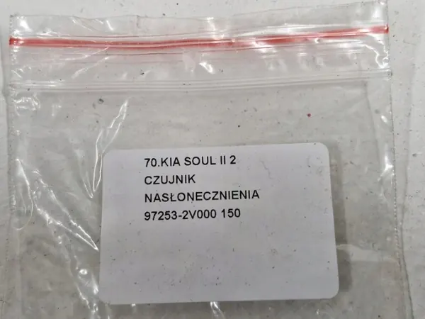 Sensor de Sol Kia Soul II OEM 97253-2V000 - Usado image 7