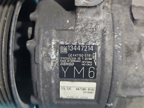 Compresor AC OEM 13447214 para Opel Corsa E 1.3 CDTI image 4