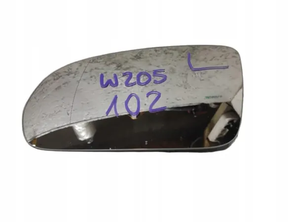 Mercedes C-Klasse W205 Linker Verwarmde Spiegel-Inzet OEM A0998102316 image 2