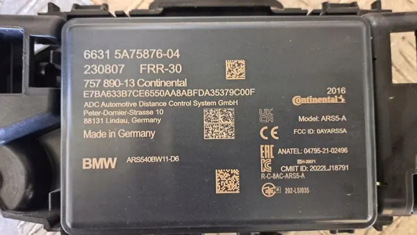 Radar régulateur actif BMW OEM 5A75876 image 5