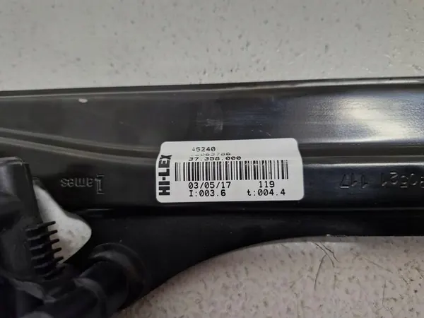 Regulador de janela dianteira esquerda FIAT DOBLO 2 II COMBO D OEM 52063785 image 5