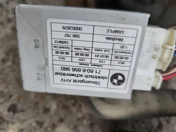 Module d'attelage électrique BMW RCD26578 Westfalia image 5