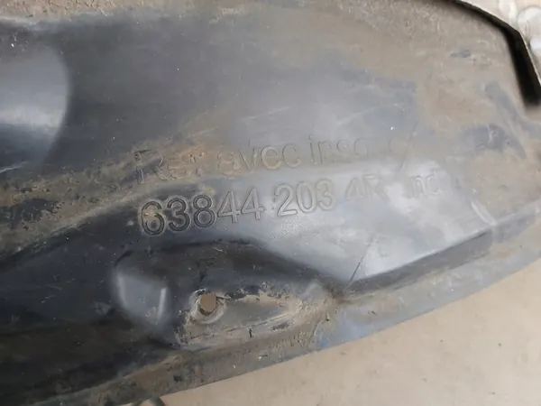 RENAULT MEGANE III LIFT Front Right Wheel Arch 638452868R image 3