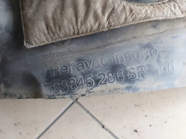 RENAULT MEGANE III LIFT Front Right Wheel Arch 638452868R image 4