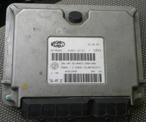 Ordinateur moteur Fiat Panda 1.2 IAW 4AF.S2 OEM image 3