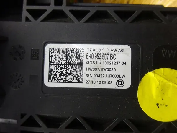 VW GOLF VI Kombischalter 5K0953507BC image 5