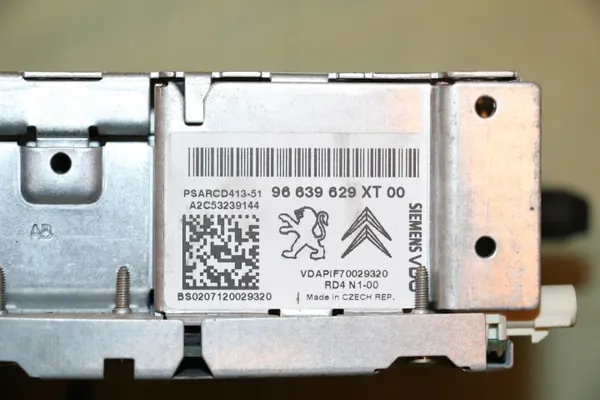 Radio GPS OEM 96639629XT00 para Citroën C4 Picasso image 3
