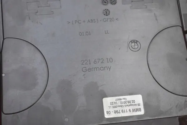 OEM 9119798 CD-bytares förvaringslåda BMW F01/F02 image 5