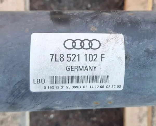 Gebruikte Audi OE aandrijfas achter 7L8521102F image 9