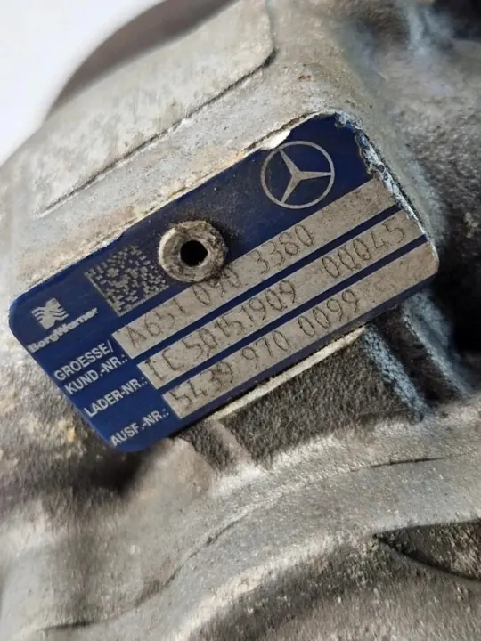 Turbo MERCEDES-BENZ E (W212) LC60006515 2.1L 125kW image 3