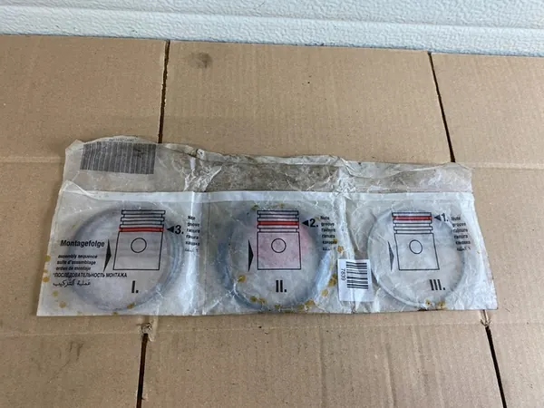 BMW E36 E46 E39 3.0 M54B30 Anéis de Pistão 84mm image 2