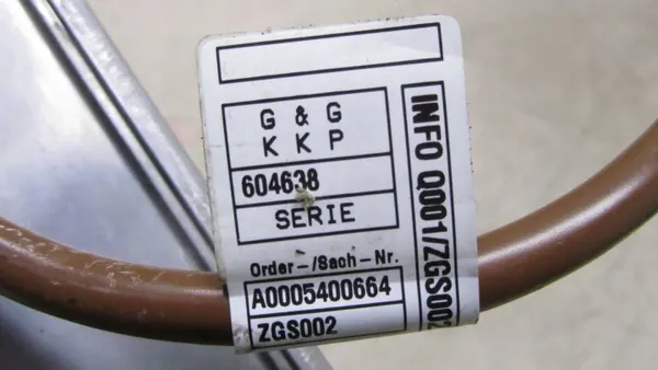 Chargeur batterie Mercedes W205 OEM A0009001108 image 5