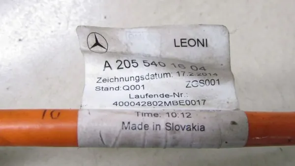 Chargeur batterie Mercedes W205 OEM A0009001108 image 7