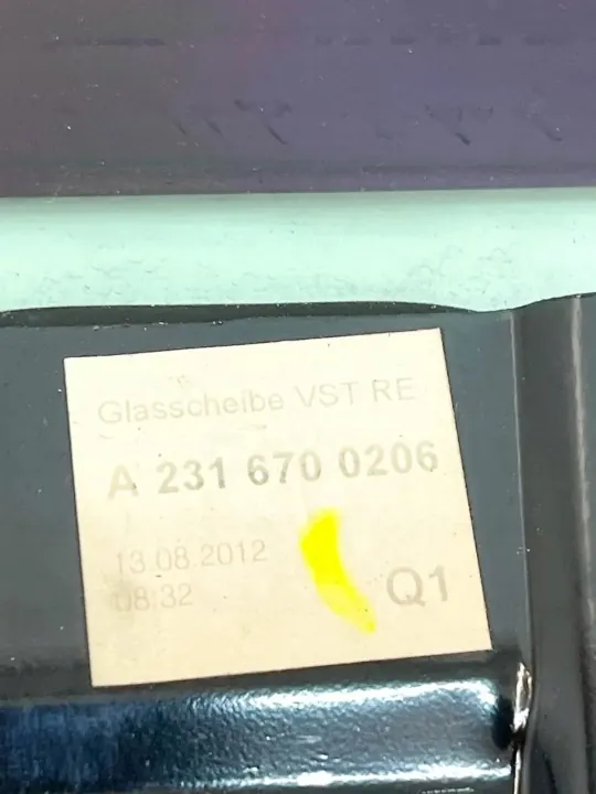 Achterruit rechts OEM A2316700206 Mercedes-Benz SL image 9