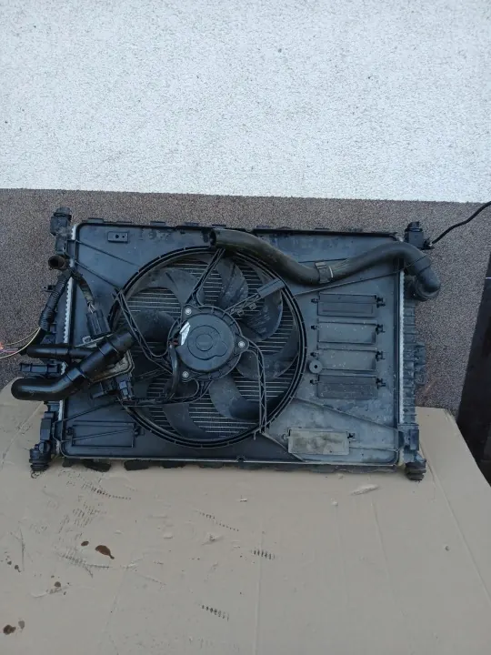 Jäähdytin & Tuuletin Sarja Ford OE OEM CHŁODNICA + WENTYLATOR KOMPLET image 2