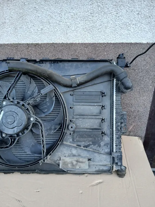 Jäähdytin & Tuuletin Sarja Ford OE OEM CHŁODNICA + WENTYLATOR KOMPLET image 5