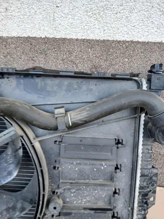 Jäähdytin & Tuuletin Sarja Ford OE OEM CHŁODNICA + WENTYLATOR KOMPLET image 6