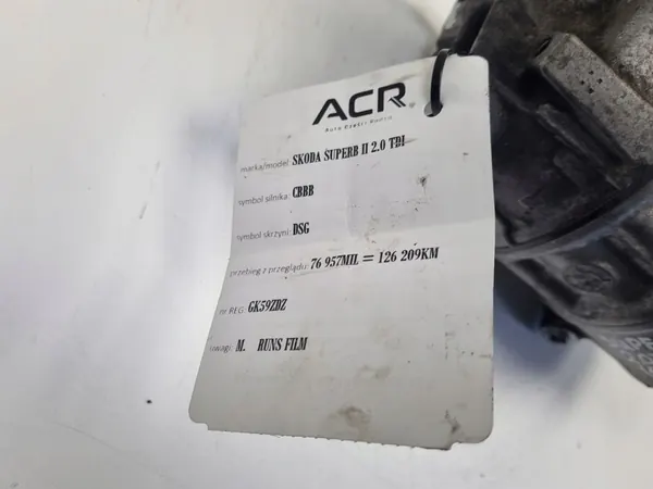 Ilmastointikompressori Skoda Superb II 2.0 TDI 1K0820859Q image 7