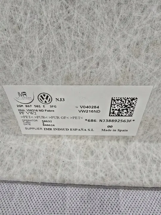 VW T-Cross Dachhimmel OEM 2GM867501E - Gebraucht image 4