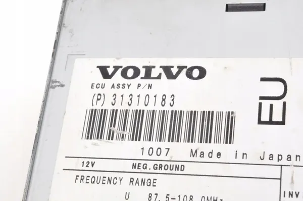 Lecteur Navigation Volvo OEM 31310183 pour S40 V50 C30 image 4