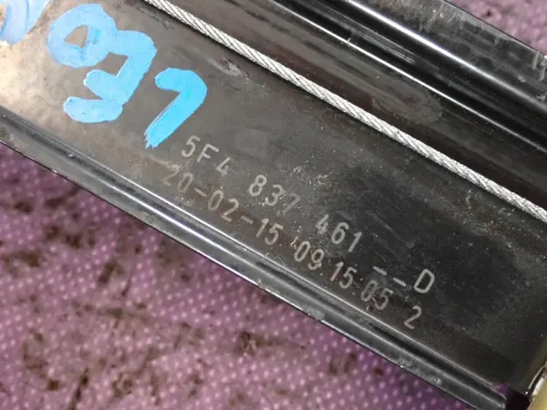 Regulador de janela dianteira esquerda SEAT LEON III 5F4837461D image 3