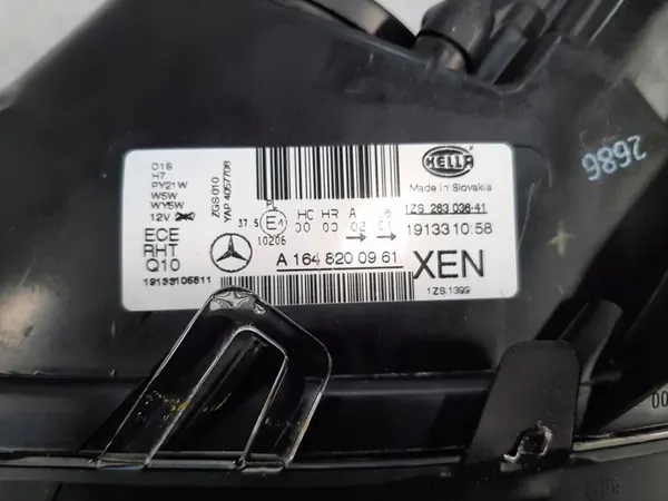 Mercedes ML W164 Koplampen Links Rechts Hella A1648201061 image 5