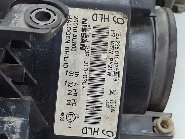 2004 Nissan Primera Heijastin 1EJ238010 image 6