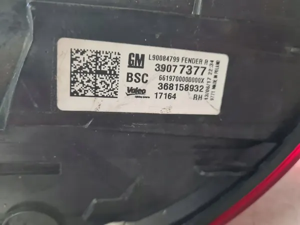 OPEL ASTRA K 5 KOMBI LUZ TRASERA DERECHA LED AS 39077377 image 10