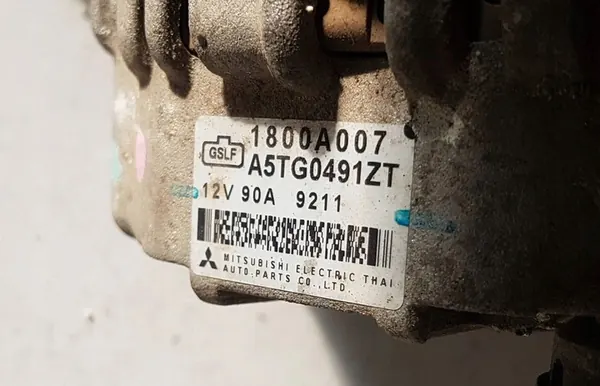 ALTERNATOR MITSUBISHI L200 IV 06- 2.5D 90A 1800A007 image 6