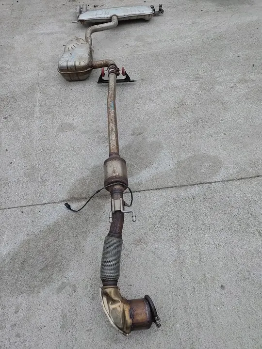 VW Beetle 16 Pakoputki Katalysaattori Täydellinen 1.8 image 8