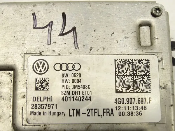 Scheinwerfersteuergerät OEM 4G0907697F - Gebraucht image 4