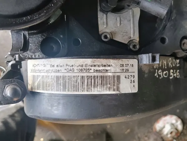 Motor Audi A4 B8 2.0 TDI OEM CAG108725 med Bränslesystem image 3