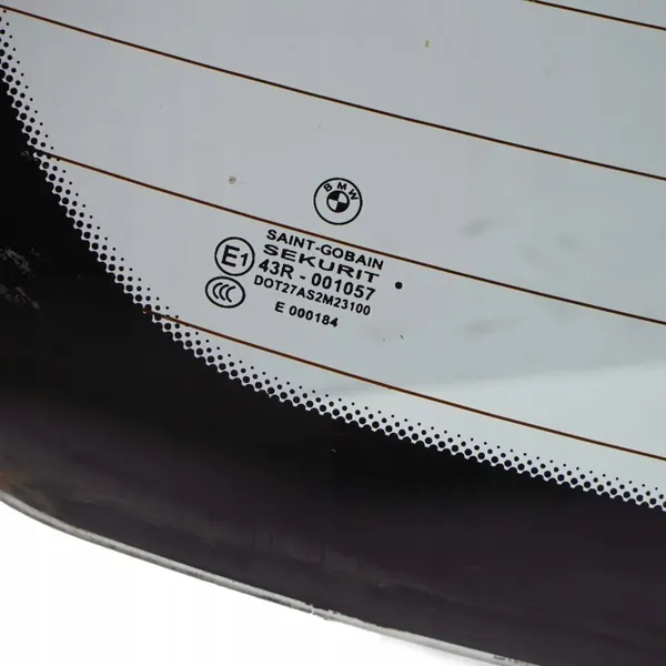 Vitre arrière BMW OE 51317027080 - Occasion image 10