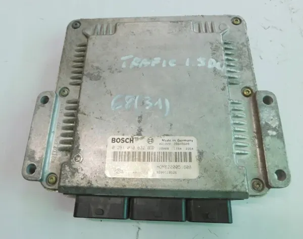 Renault Trafic II 1.9 DCI ECU OEM 0281010632 image 2