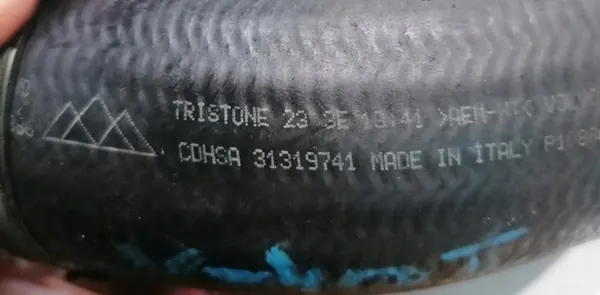 Tuyau d'intercooler VOLVO V40 II 31319741 image 2