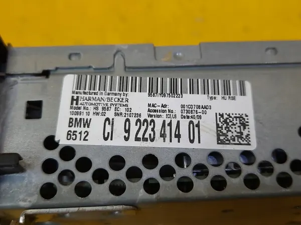 Lector DVD BMW OEM 9223414 para F01 F02 image 4
