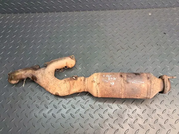 Vänster avgasgrenrör OEM 7535293 BMW E60/E65 image 2