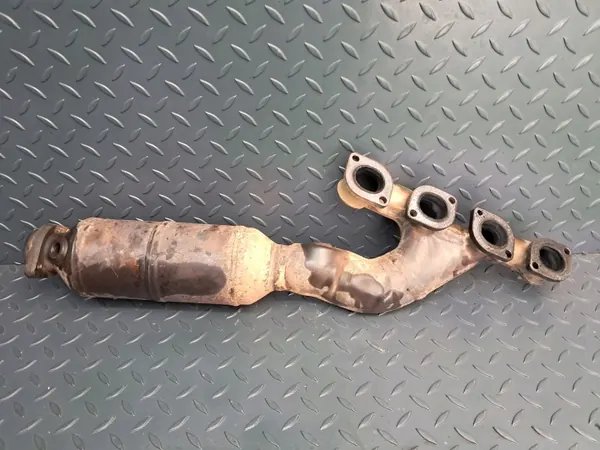 Vänster avgasgrenrör OEM 7535293 BMW E60/E65 image 3
