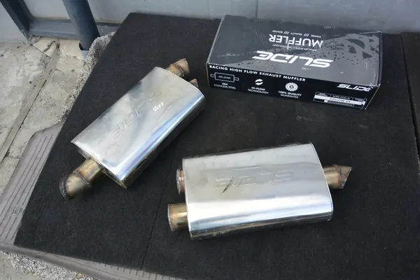 Silencieux Central 63.5mm SLIDE 304SS 350mm image 10