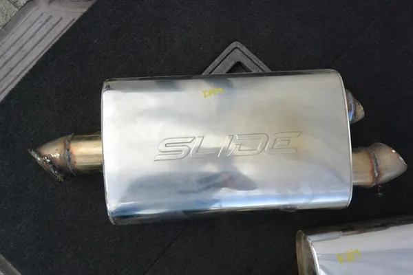 Silencieux Central 63.5mm SLIDE 304SS 350mm image 2