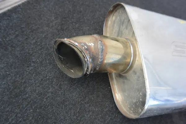 Silencieux Central 63.5mm SLIDE 304SS 350mm image 3