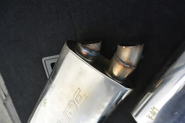 Silencieux Central 63.5mm SLIDE 304SS 350mm image 4