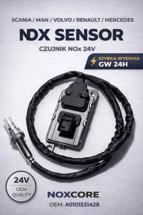 Sensor NOX NOXCORE Mercedes EURO6 24V OEM A0101531428 image 2