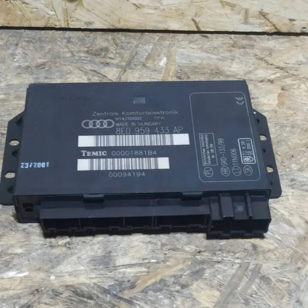 Audi A4 B6 Mukavuusmoduuli OEM 8E0959433AP image 6