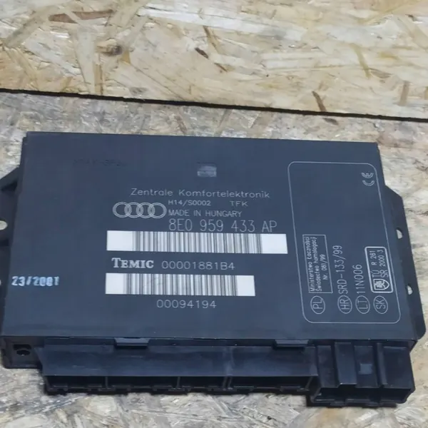 Audi A4 B6 Mukavuusmoduuli OEM 8E0959433AP image 9