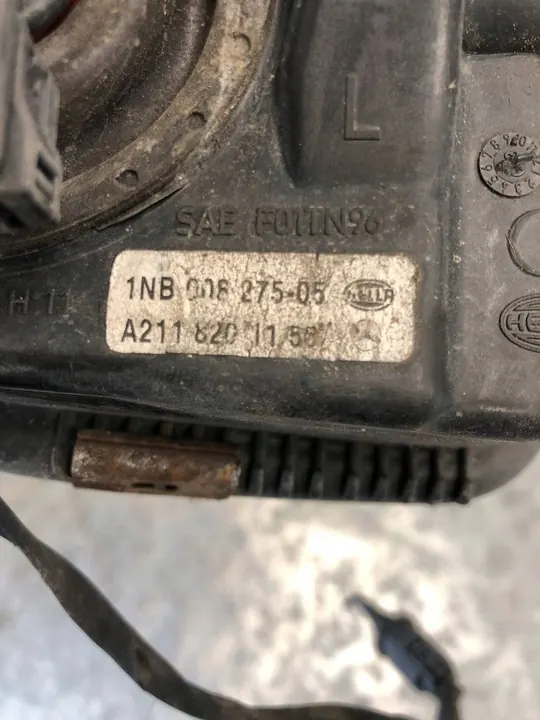 LINKER VOOR HALOGEEN MERCEDES W211 KOMBI A2118201156 image 5