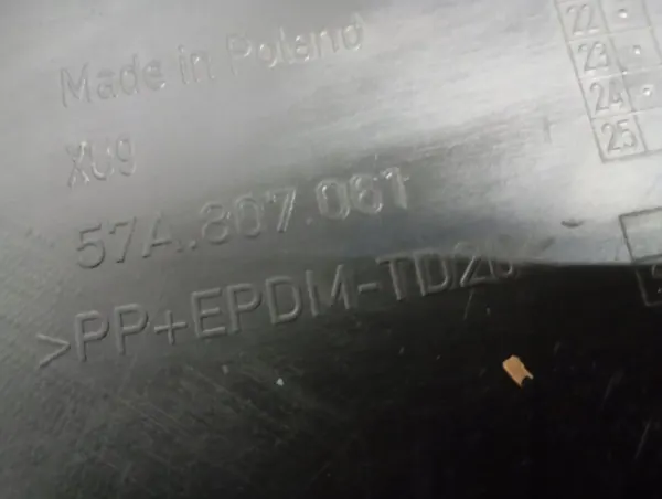OEM 57A807061 framstötfångare spoiler för Skoda Karoq image 9