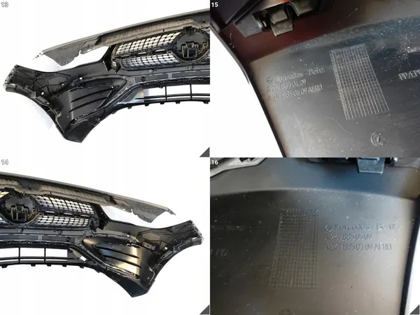 MERCEDES GLA H247 AMG VOORBUMPER + GRILL image 8