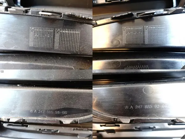 MERCEDES GLA H247 AMG VOORBUMPER + GRILL image 9